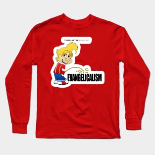 McPee Parody, Items in Red | The Life After Podcast Long Sleeve T-Shirt